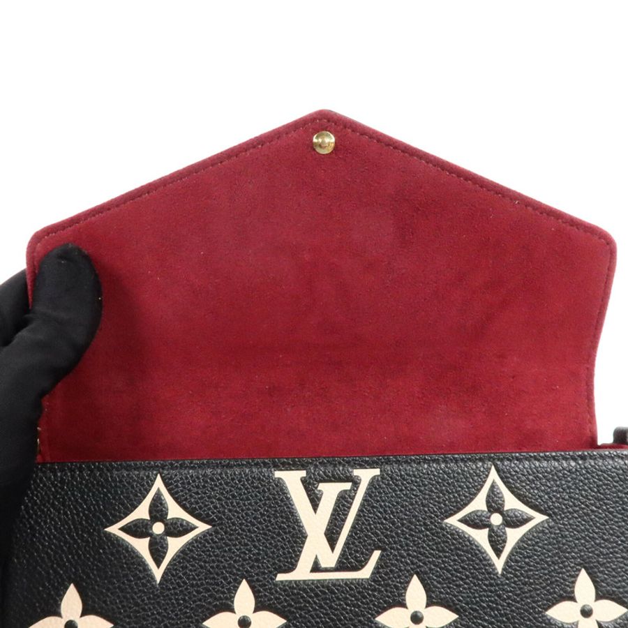 LOUIS VUITTON Monogram Empreinte Felicie Pochette肩背袋-13