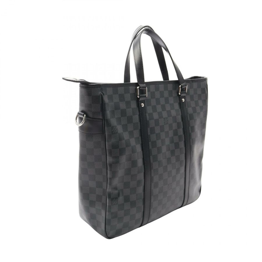 路易威登 Tadao 肩挎斜挎手提包 N51192 Damier Graphite 二手-1