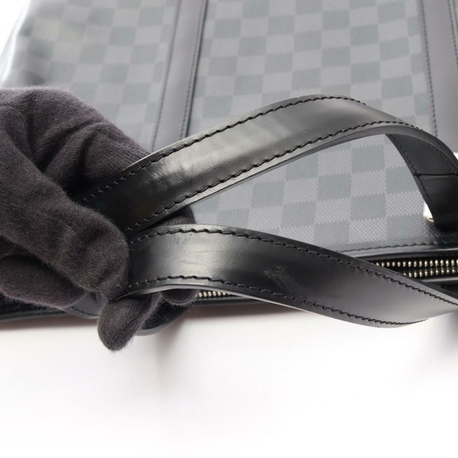 路易威登 Tadao 肩挎斜挎手提包 N51192 Damier Graphite 二手-8