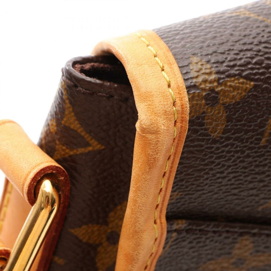 路易威登 Menilmontant PM 單肩包 M40474 Monogram 帆布皮革二手-9