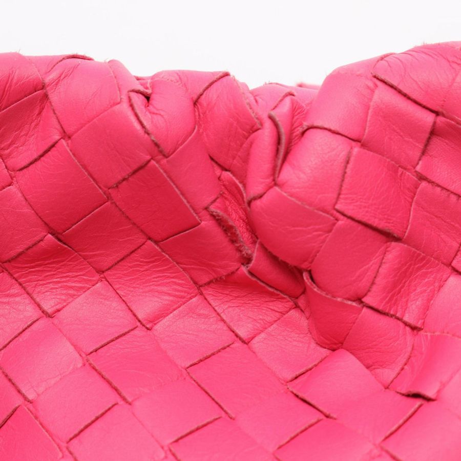 BOTTEGA VENETA 迷你手拿包 585852 粉紅皮革 二手 女士-5
