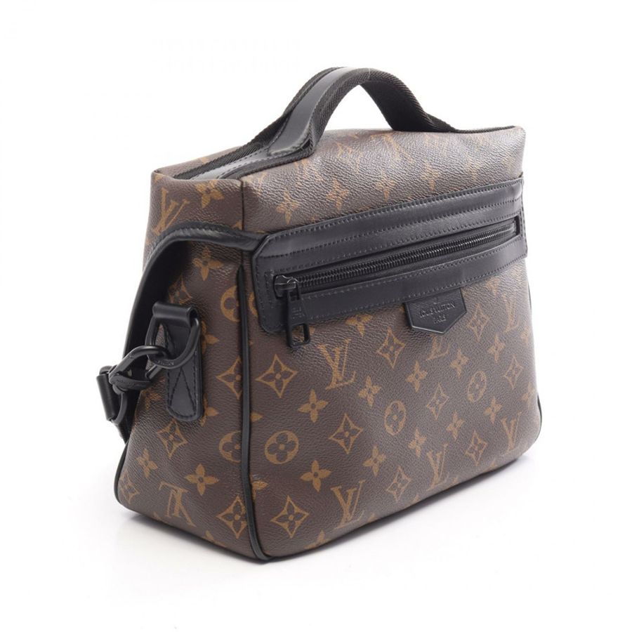 路易威登 LV Trail Messenger 斜背包 M46972 Monogram macassar 二手-1