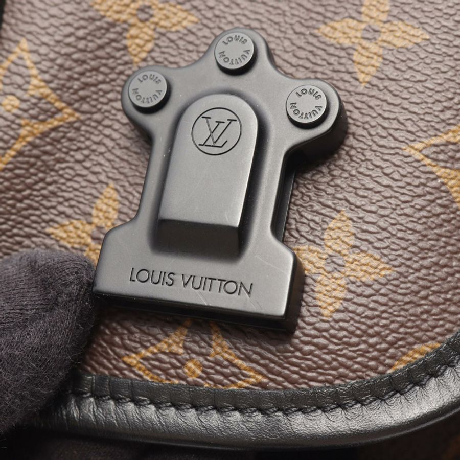 路易威登 LV Trail Messenger 斜背包 M46972 Monogram macassar 二手-6