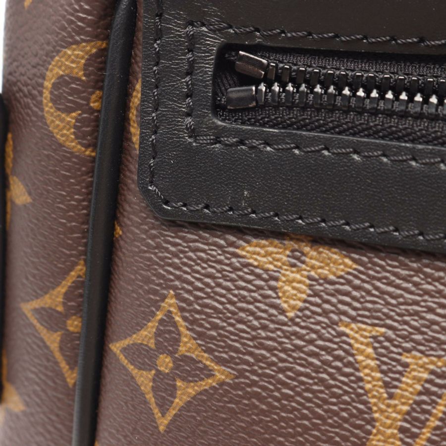 路易威登 LV Trail Messenger 斜背包 M46972 Monogram macassar 二手-8