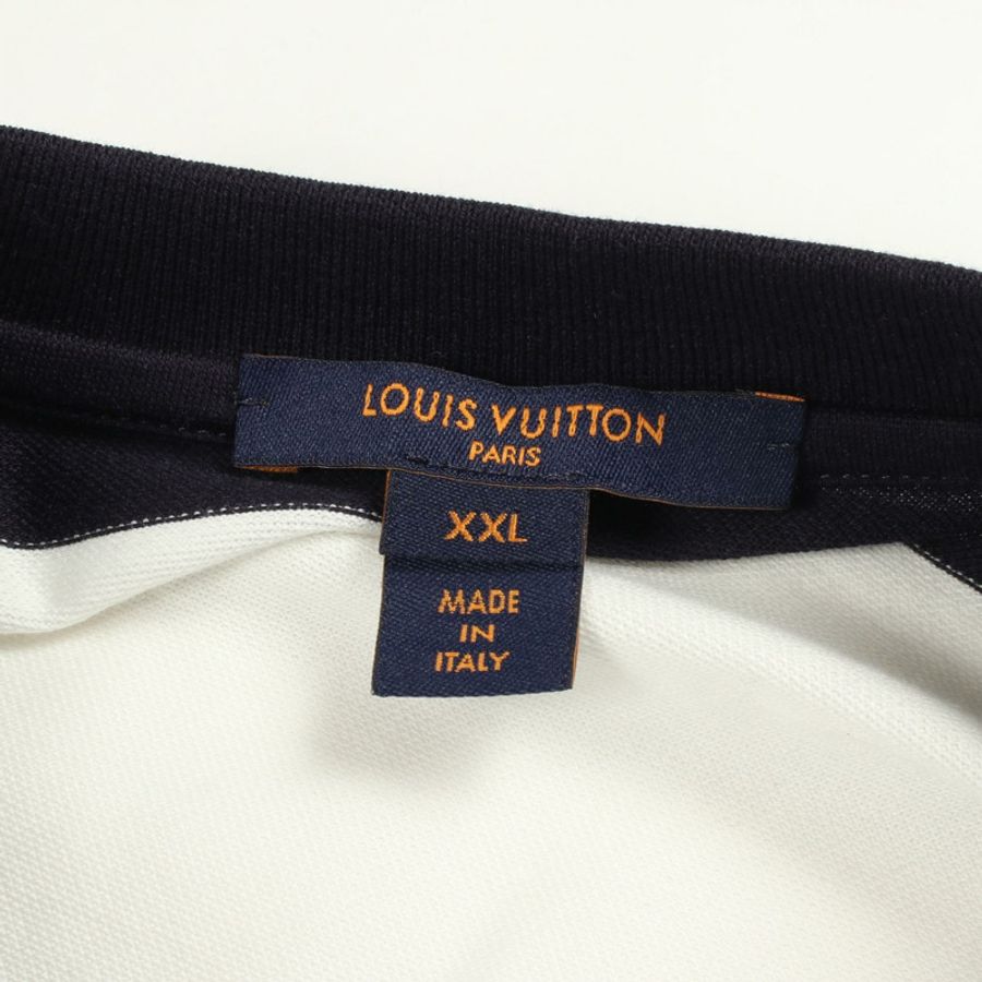 路易威登條紋Monogram短袖洋裝 RW221J LO7 FMDR39 棉質 #XXL-2