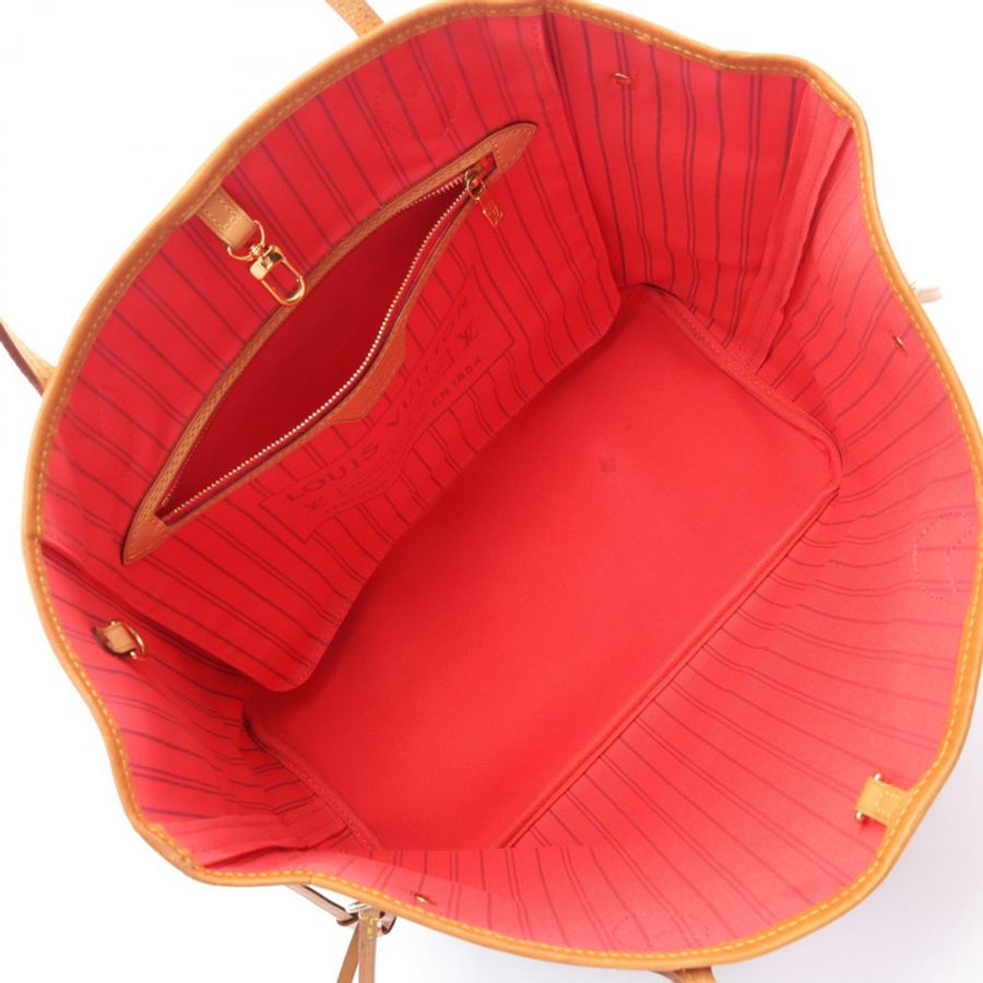 路易威登 Neverfull MM V 手提單肩包 M41602 Monogram 帆布粉紅二手-2