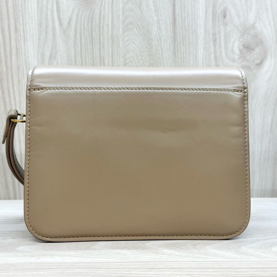 Balenciaga趙露思同款✨奶茶小牛皮B釦風琴小方包592898-11