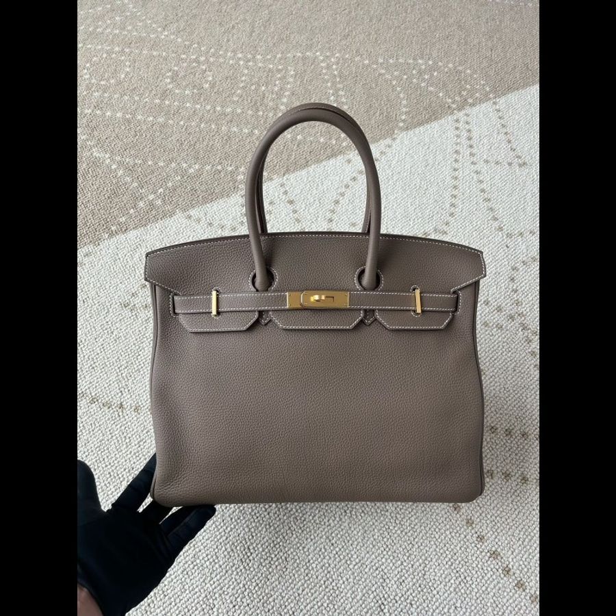 Hermes Birkin 35
大象灰金扣-2