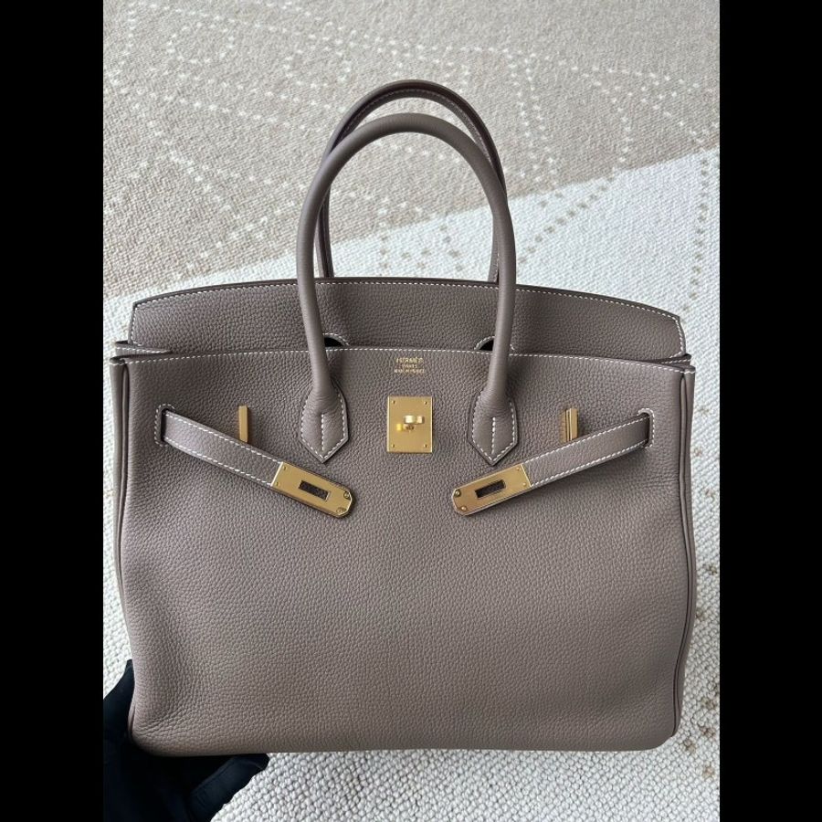 Hermes Birkin 35
大象灰金扣-19