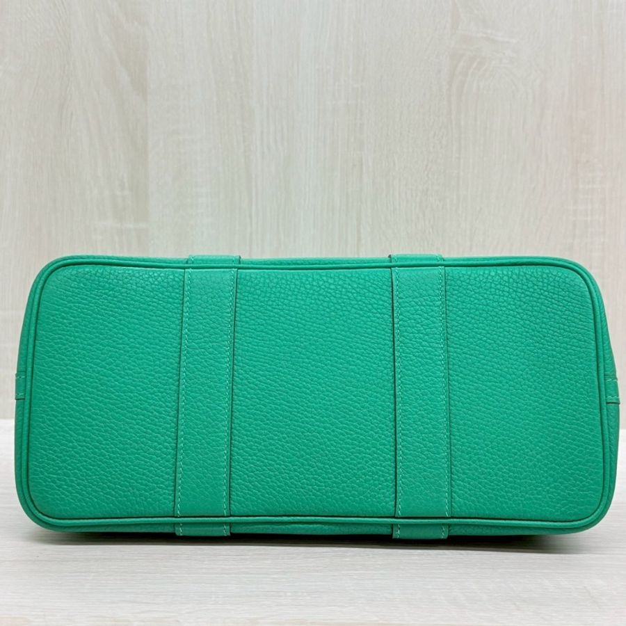 HERMES 💚6W薄荷綠TC皮Gp30托特包H051568-17