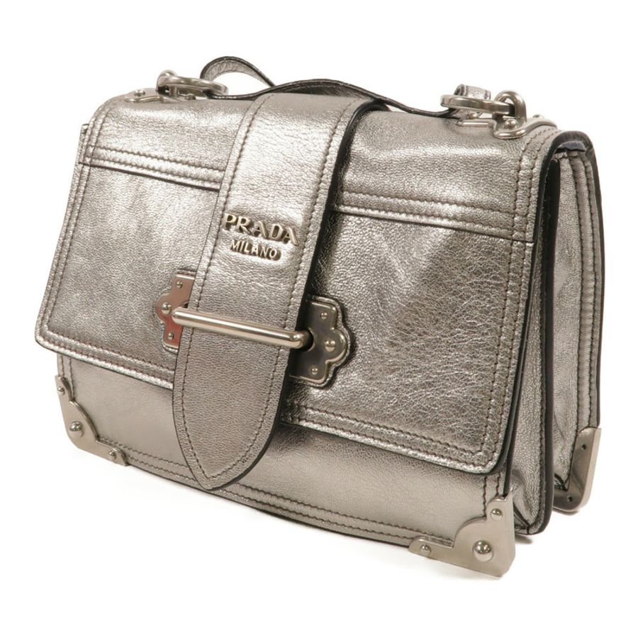 PRADA 牛皮皮革Shoulder Bag肩背袋-2