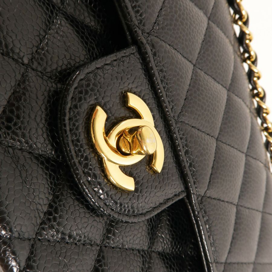 CHANEL 牛皮皮革Classic 23鏈帶肩背袋-6