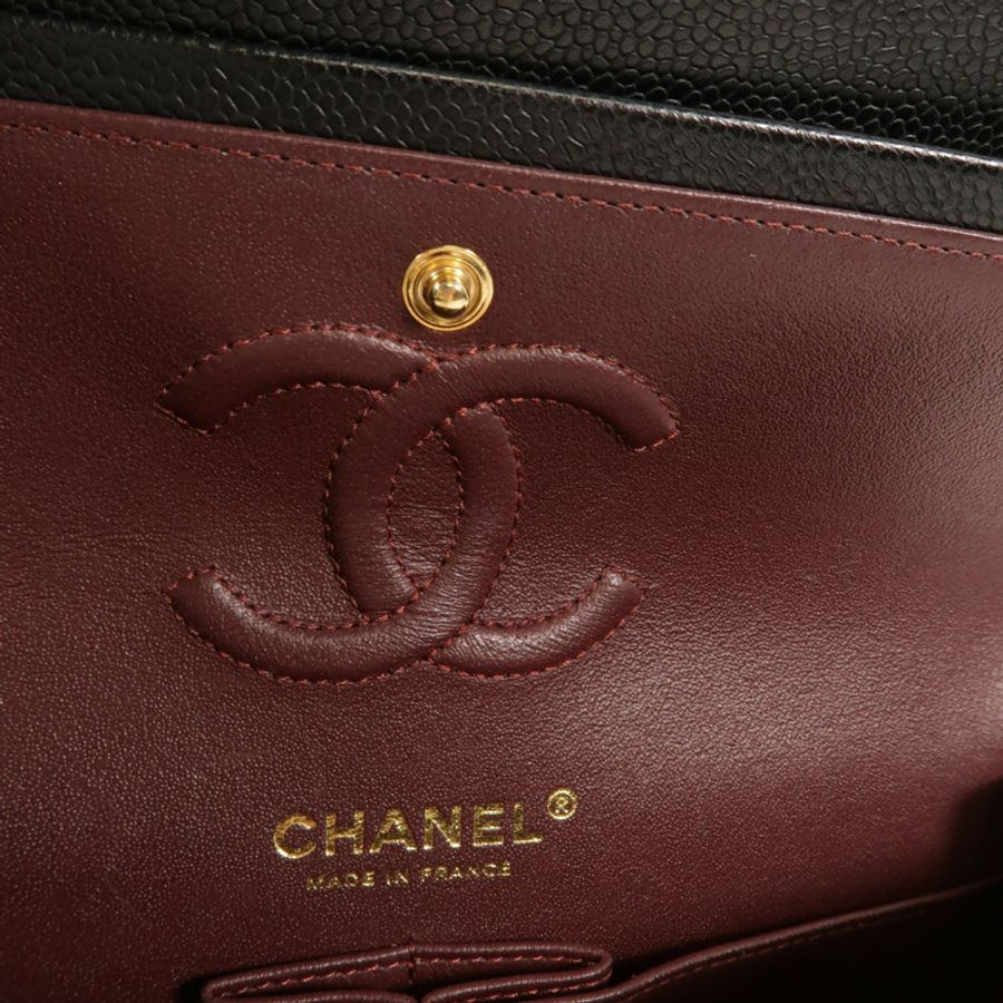 CHANEL 牛皮皮革Classic 23鏈帶肩背袋-7