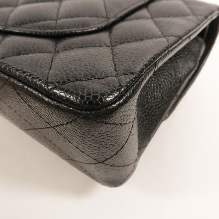 CHANEL 牛皮皮革Classic 23鏈帶肩背袋-11