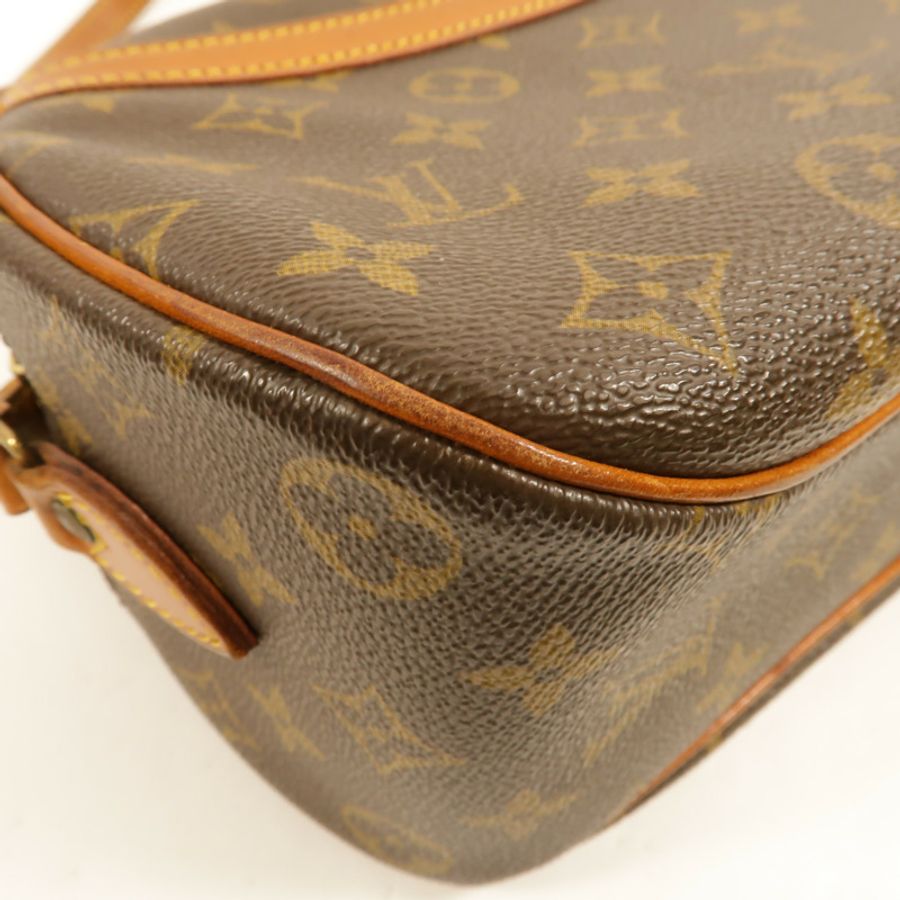 LOUIS VUITTON Monogram Blois金扣肩背袋棕色-8