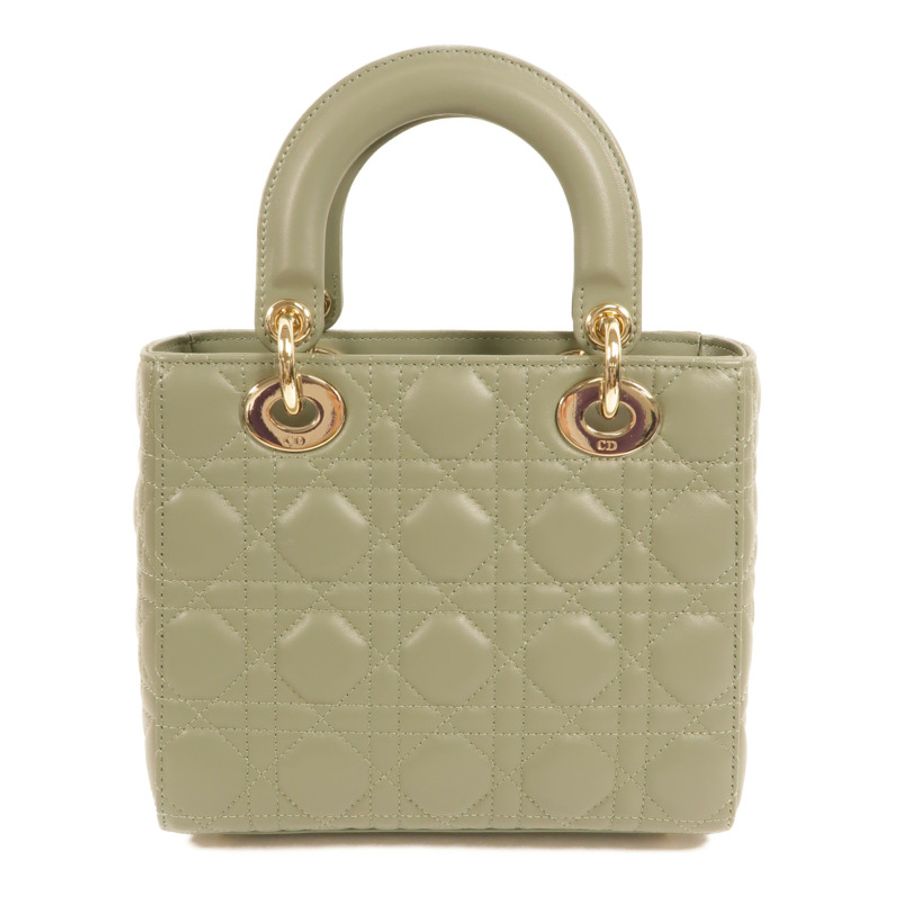 Dior 羊皮皮革Small Lady Dior My ABCDior手挽肩背兩用袋-1