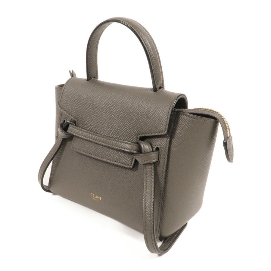 CELINE 牛皮皮革Pico Belt Bag手挽肩背兩用袋-2