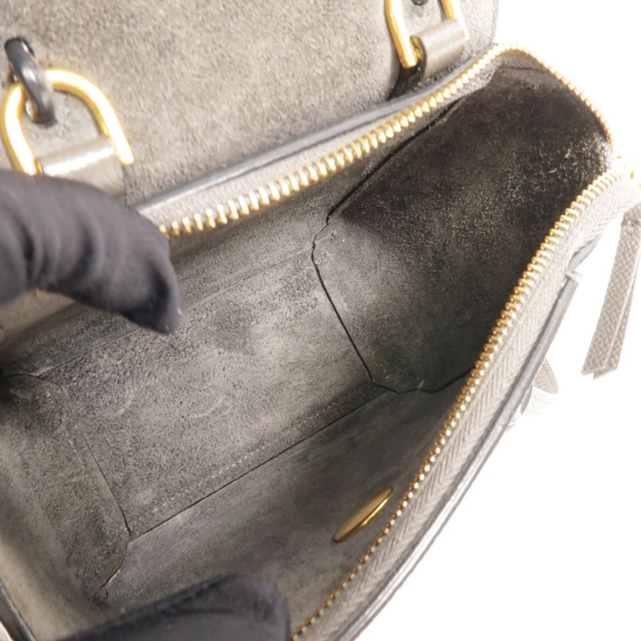 CELINE 牛皮皮革Pico Belt Bag手挽肩背兩用袋-4