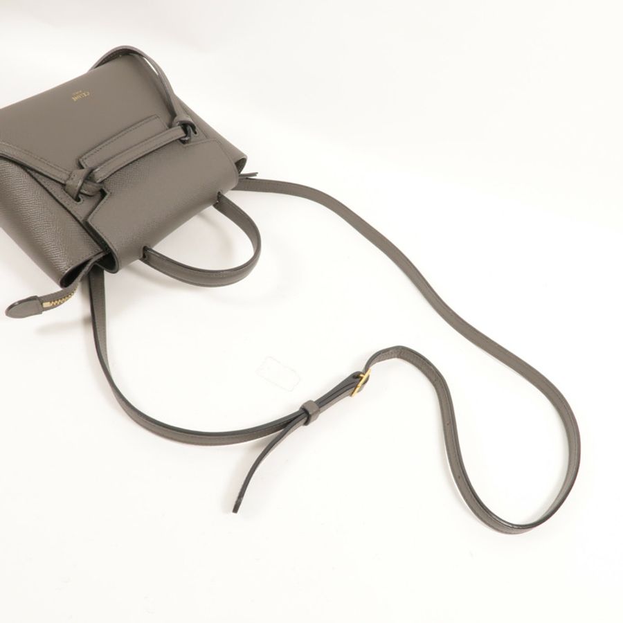 CELINE 牛皮皮革Pico Belt Bag手挽肩背兩用袋-5