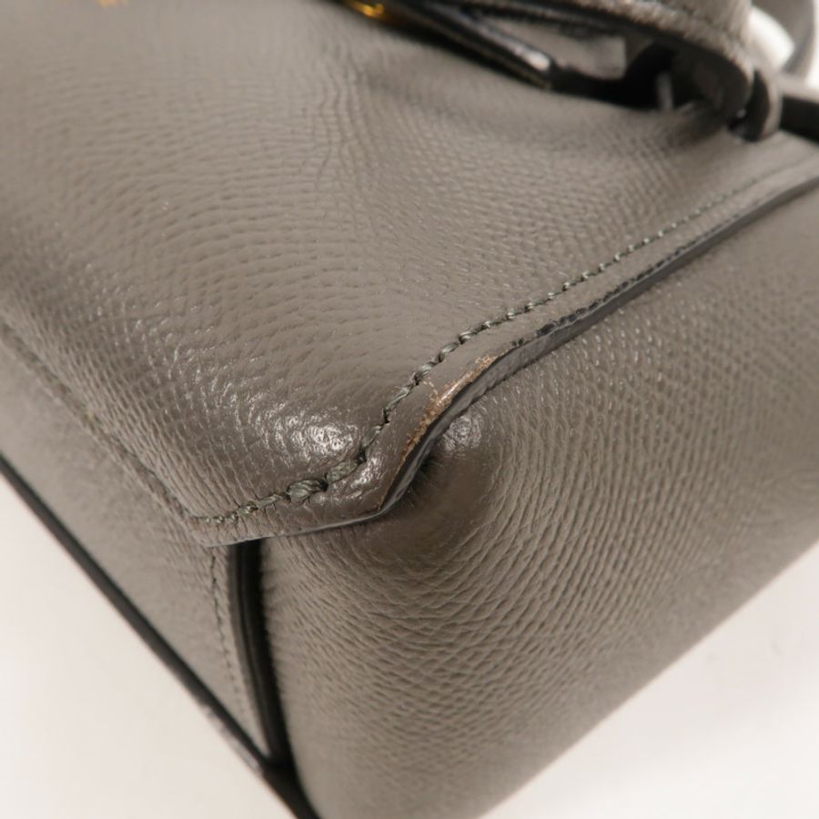CELINE 牛皮皮革Pico Belt Bag手挽肩背兩用袋-10