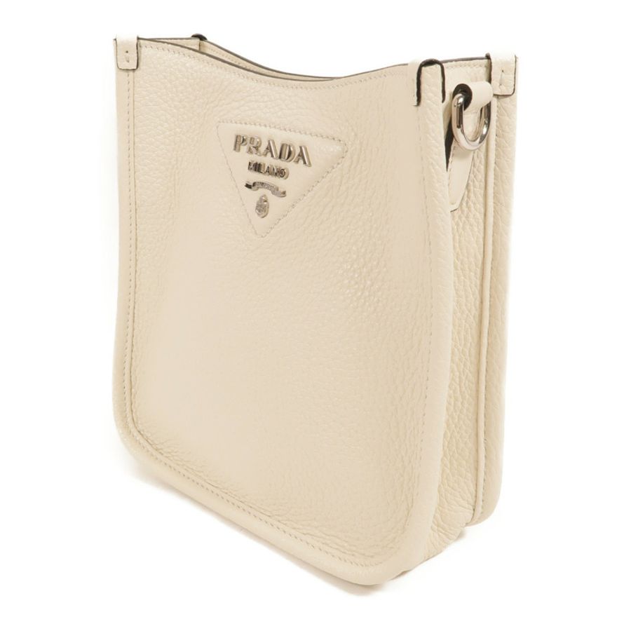 PRADA 牛皮皮革Vitello Daino Leather肩背袋-2
