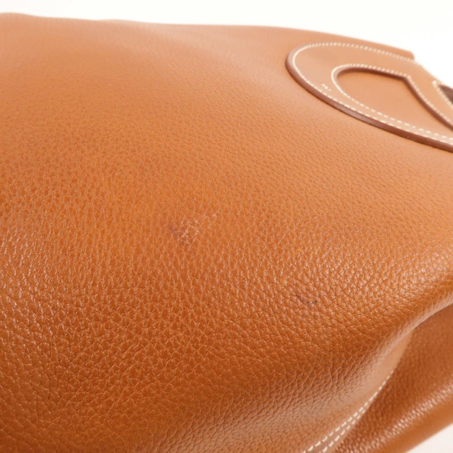 HERMES Barenia皮革In The Loop 23手挽袋Fauve-16