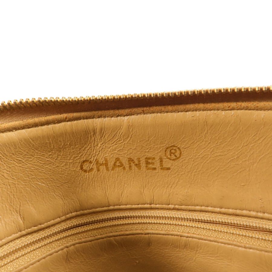 CHANEL 牛皮皮革Vintage Chain Shoudler肩背袋-9
