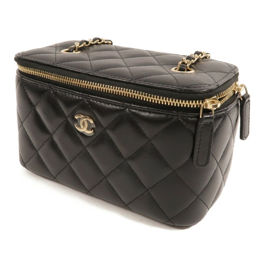 CHANEL 羊皮皮革Vanity Case肩背袋-2