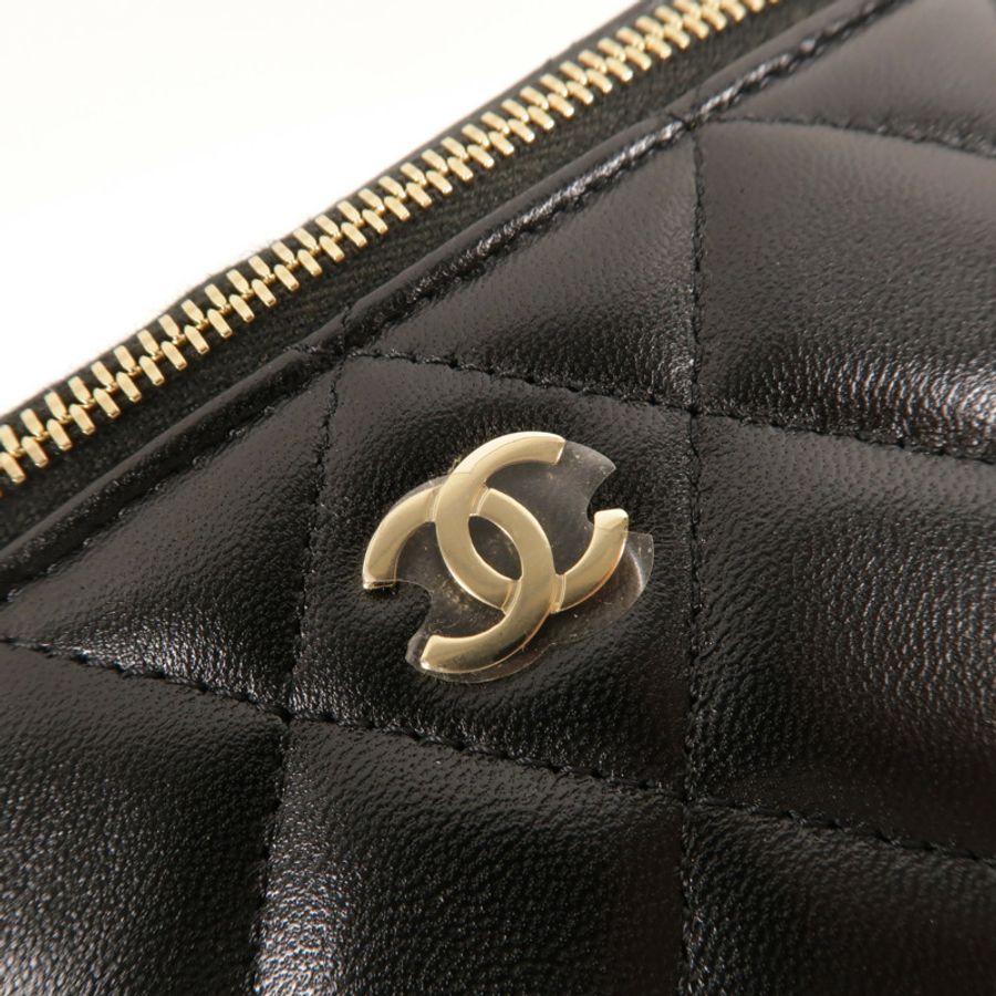 CHANEL 羊皮皮革Vanity Case肩背袋-6