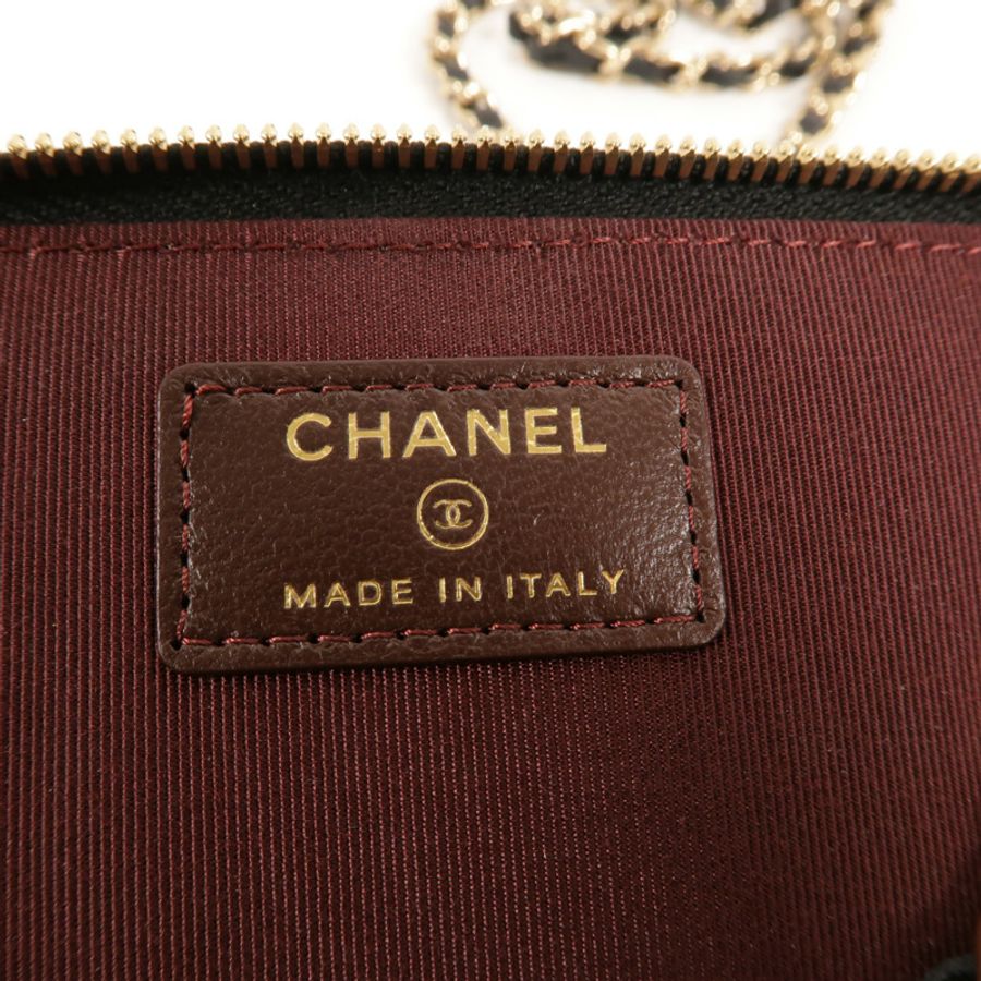 CHANEL 羊皮皮革Vanity Case肩背袋-7