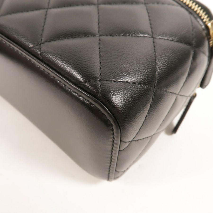 CHANEL 羊皮皮革Vanity Case肩背袋-10