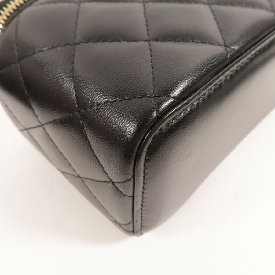 CHANEL 羊皮皮革Vanity Case肩背袋-11