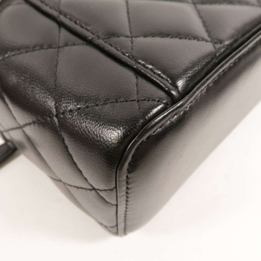 CHANEL 羊皮皮革Vanity Case肩背袋-13