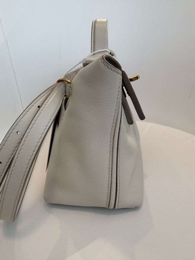 Hermes✨mini 2424 mini 冰川白 B刻-8