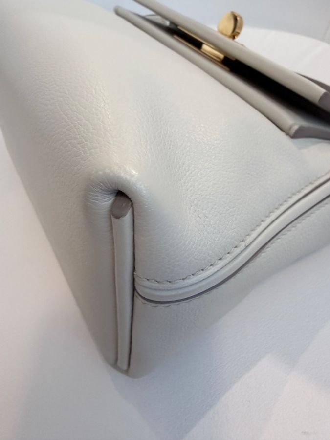 Hermes✨mini 2424 mini 冰川白 B刻-13