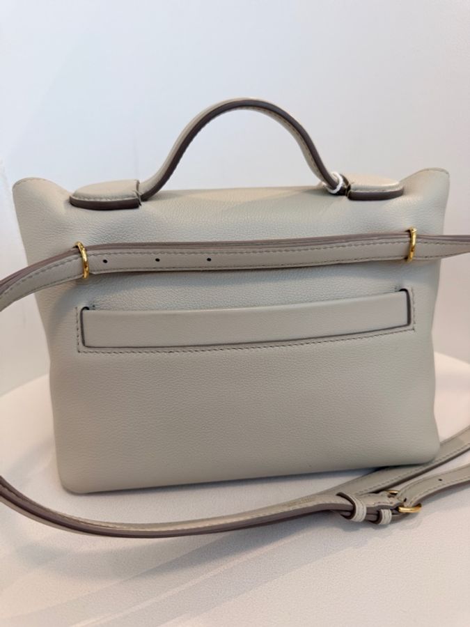 Hermes✨mini 2424 mini 冰川白 B刻-15