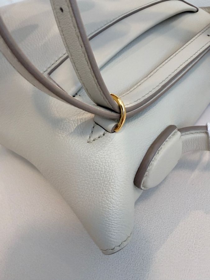 Hermes✨mini 2424 mini 冰川白 B刻-19