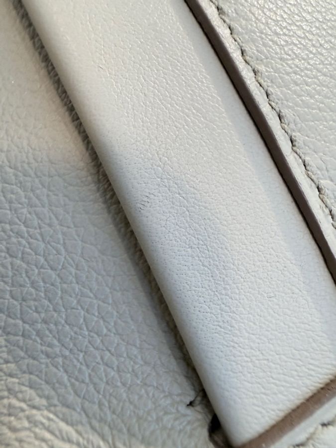 Hermes✨mini 2424 mini 冰川白 B刻-22