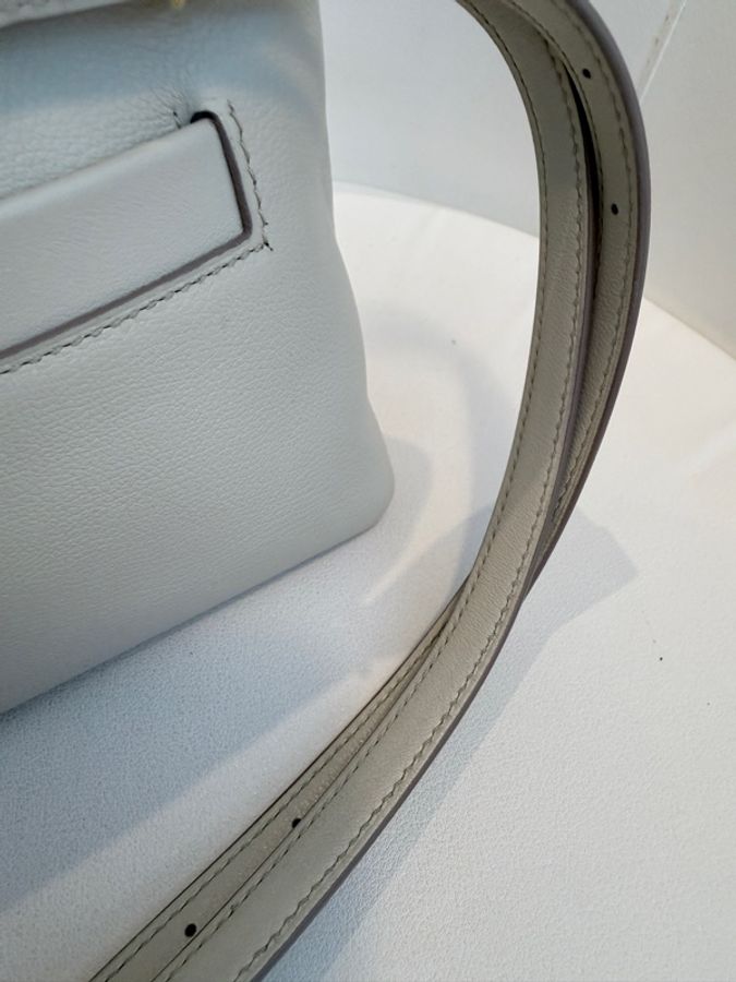 Hermes✨mini 2424 mini 冰川白 B刻-25