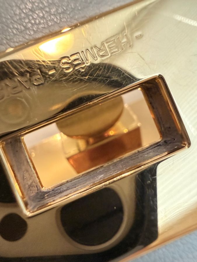 Hermes✨mini 2424 mini 冰川白 B刻-31