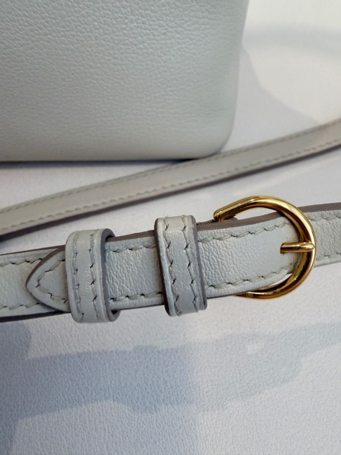 Hermes✨mini 2424 mini 冰川白 B刻-43