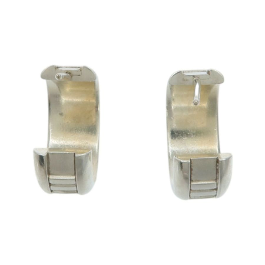 TIFFANY&CO 925純銀Atlas Earrings耳環-2