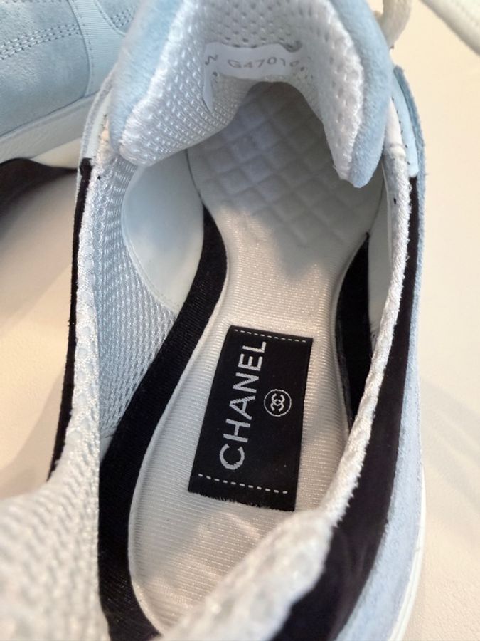 Chanel✨WG47010經典夏日配色德訓鞋休閒鞋 #40-14
