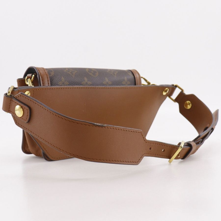 Louis Vuitton Daufine 腰包,Monogram Reverse,2-Way Clutch,M44586,帆布,2018 款,棕色,GI4198,2 Way,磁扣,女士。-2