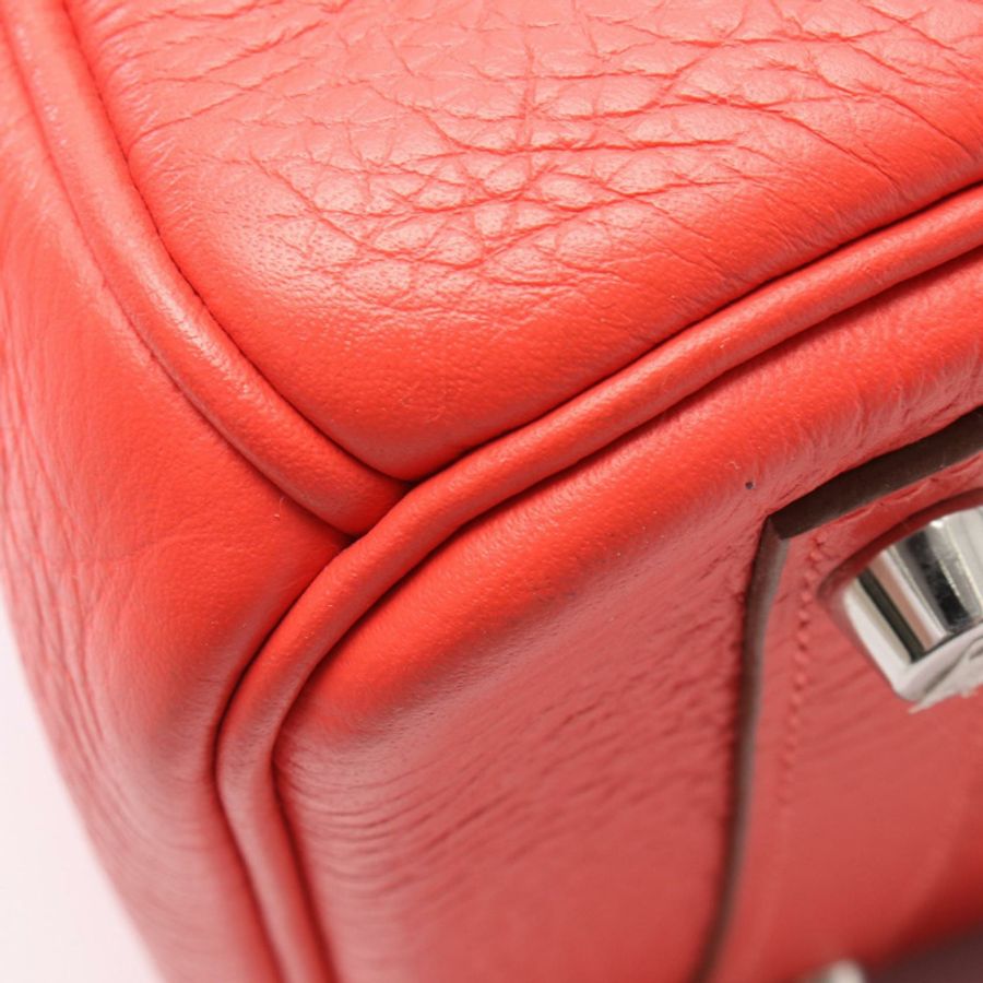 愛馬仕 Birkin 30 Casaque 手袋 064387CB Clemence Swift 皮革 灰色 SHW P-6