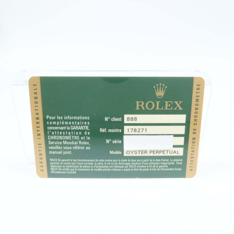 ROLEX Datejust 178271G-12