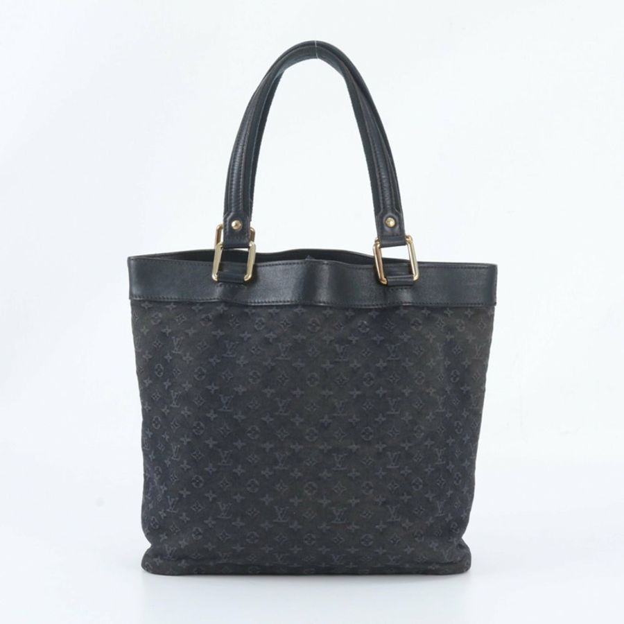路易威登 Monogram Mini Lucille GM TST 藍色 M92679 皮革手提包/單肩包(女款)-2