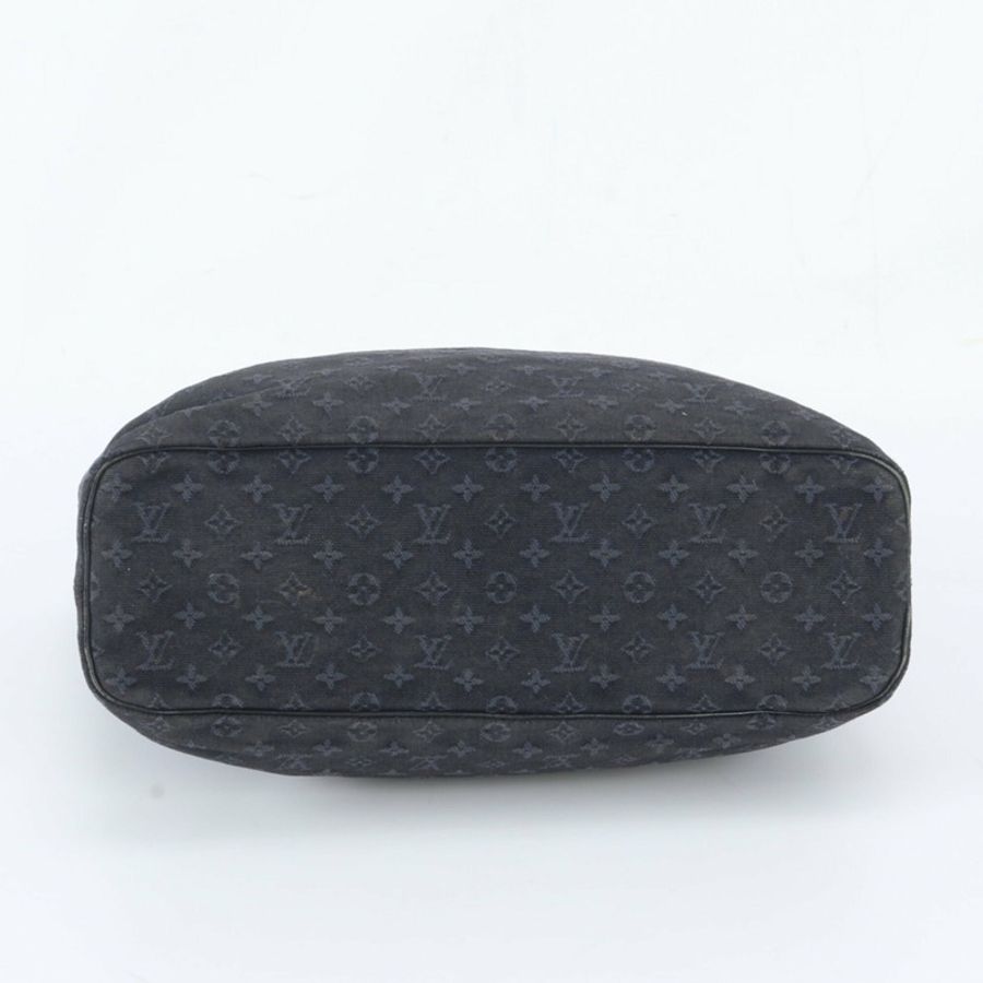 路易威登 Monogram Mini Lucille GM TST 藍色 M92679 皮革手提包/單肩包(女款)-5