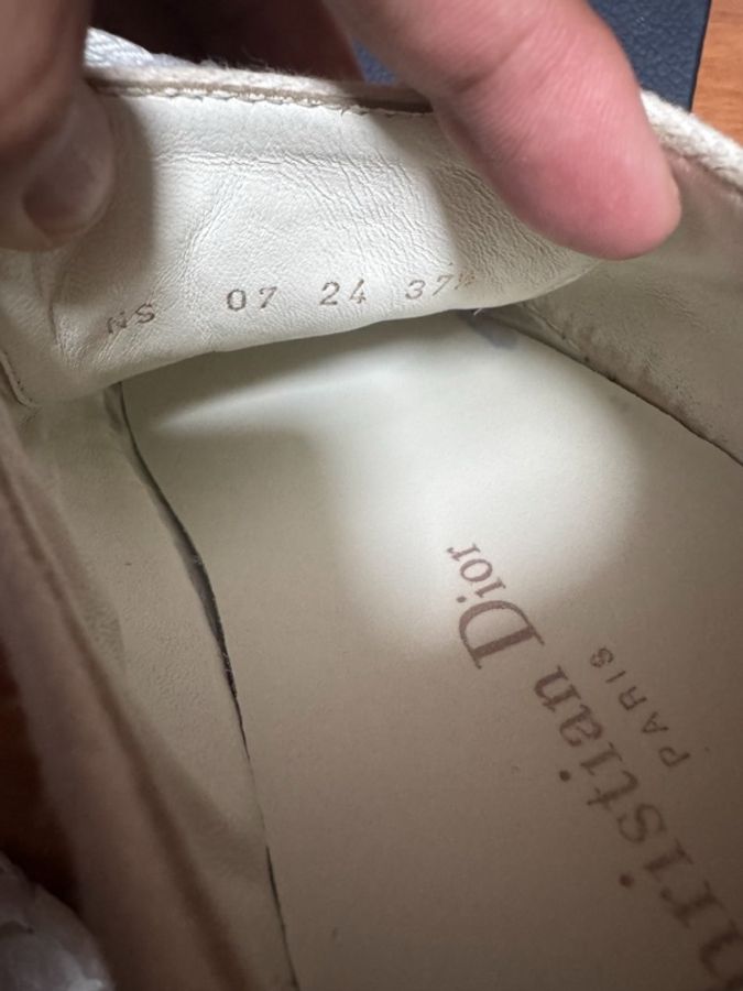 Dior新款厚底鞋迪奧Walk'n Oblique刺繡CD灰色 37.5碼-5