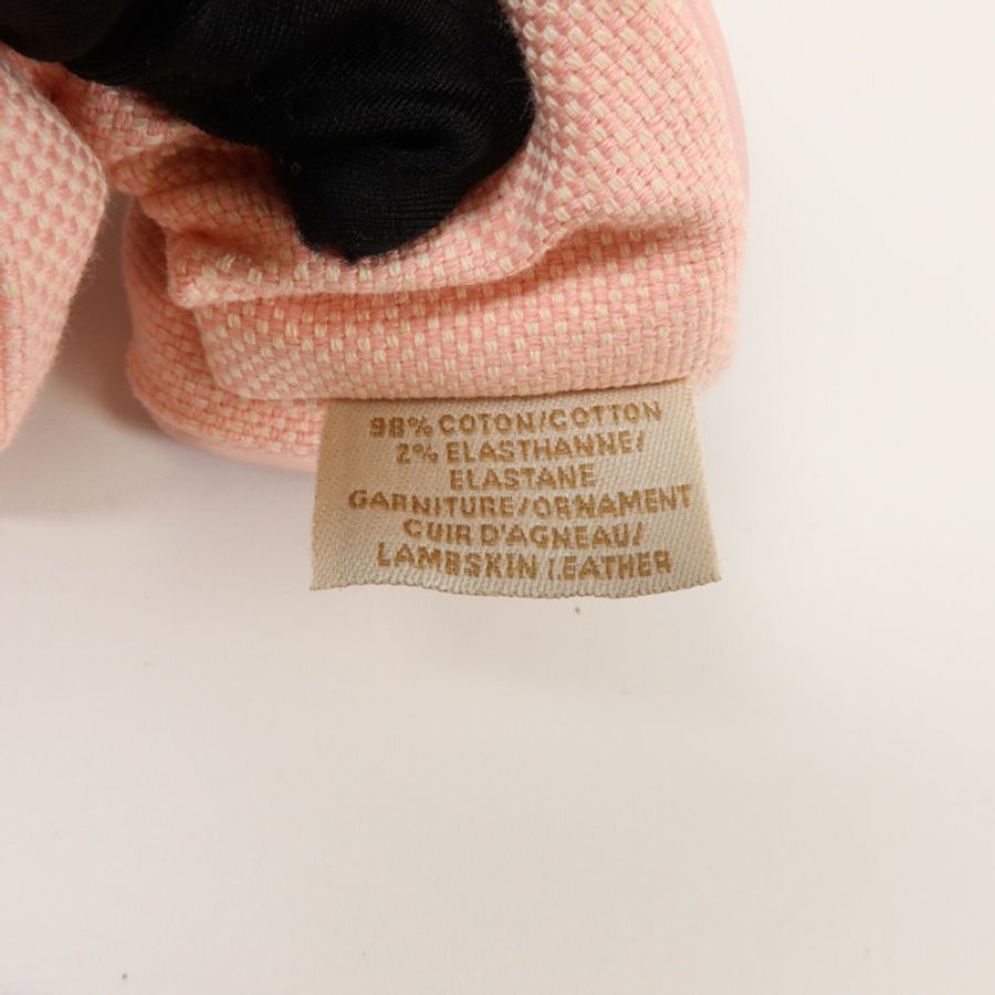 HERMES 棉布Hair Scrunchy髮圈-6